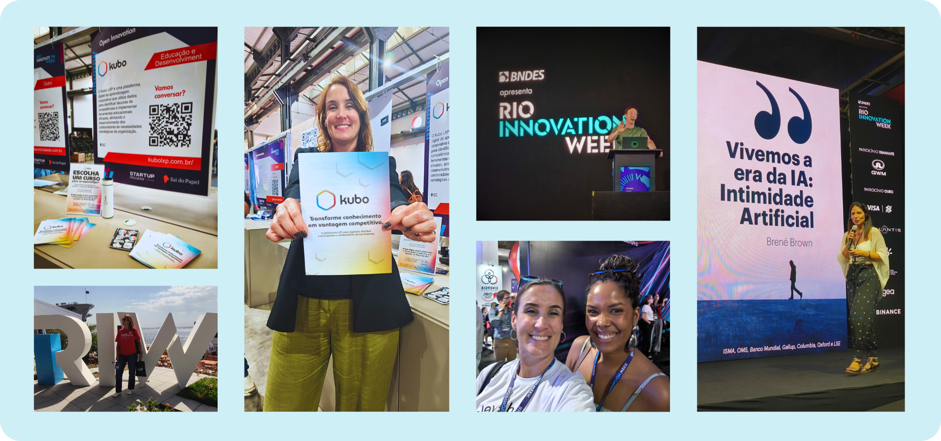 Imagens tiradas durante o RIW Innovation Week 2026